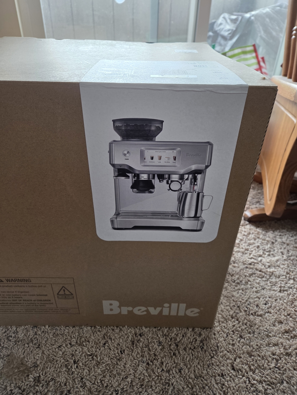 Breville Espresso Machine - Silver Stainless Finish NWT